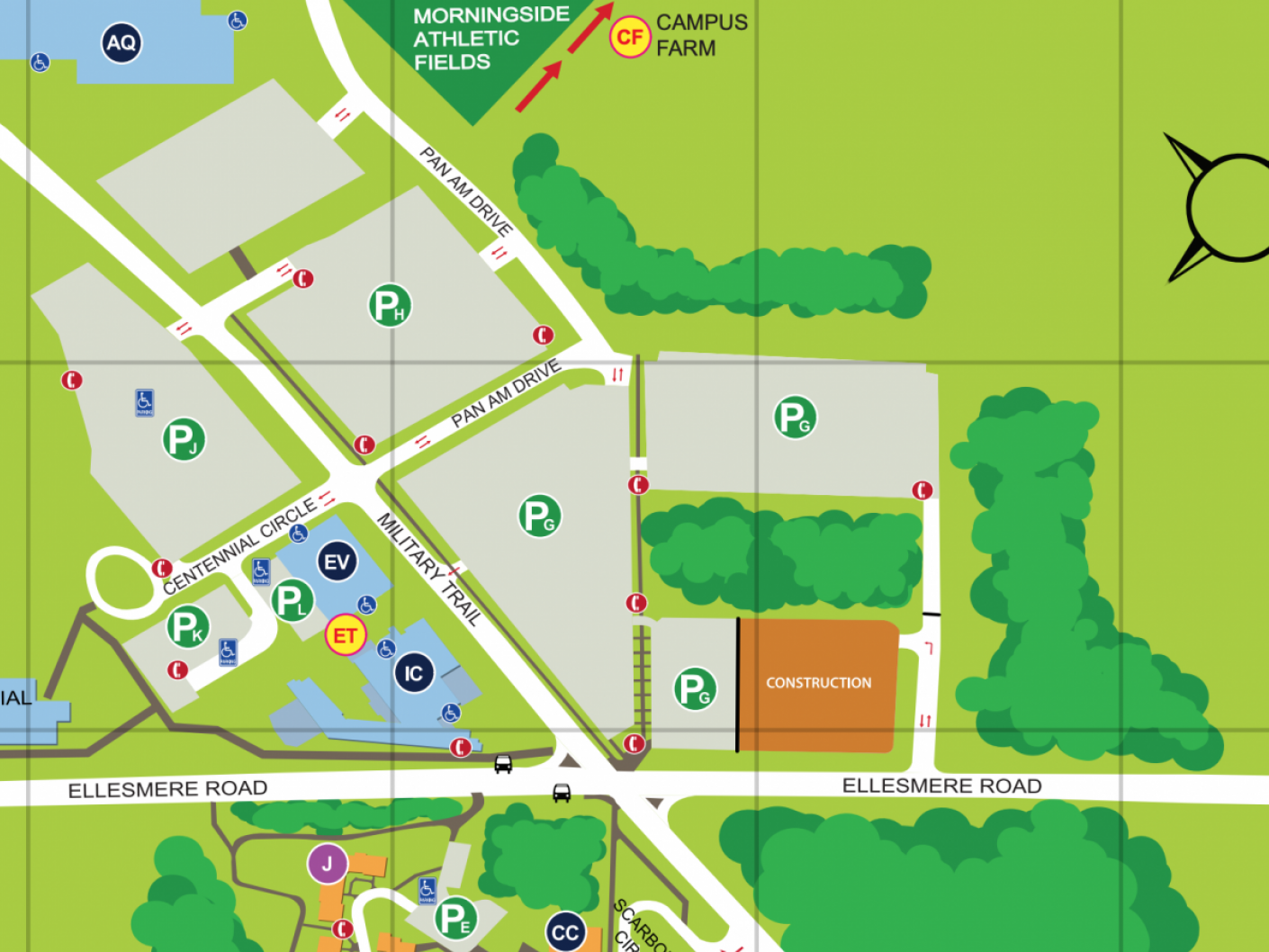 Campus Map University of Toronto Scarborough